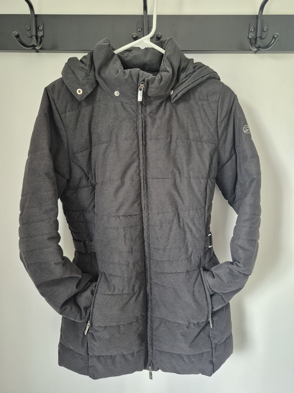 McKinley Women’s Grey Puffer Jacket - Lightweight Quilted Coat